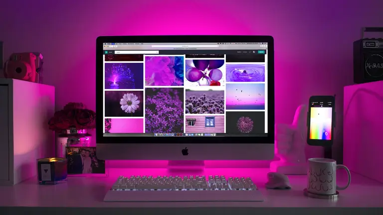 Pantalla de un iMac